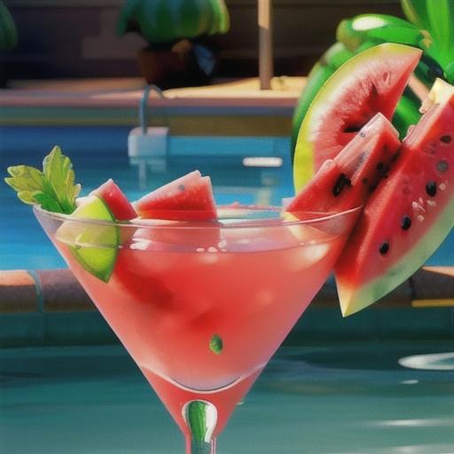 Easy Watermelon Martini