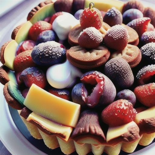 Fresh No-Bake Fruit Pie