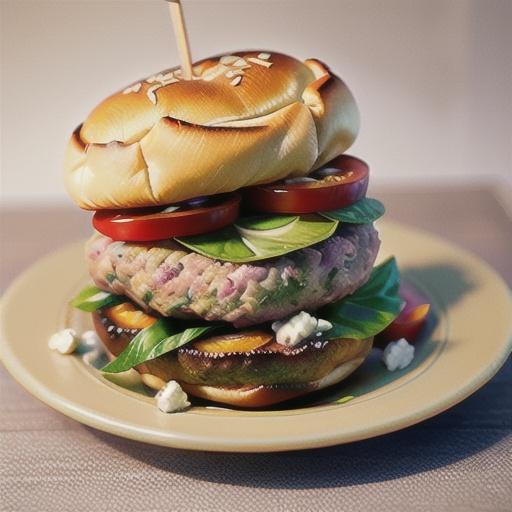 Greek Turkey Burgers