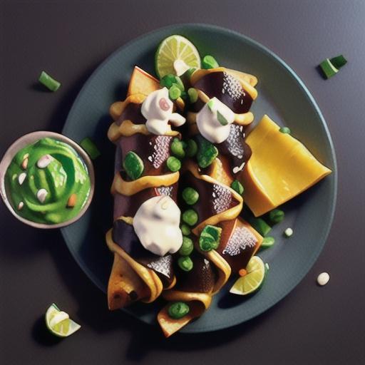 Beef, bean and sweet potato chimichangas