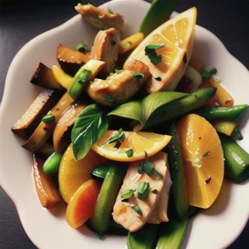 Citrus Chicken Stir Fry