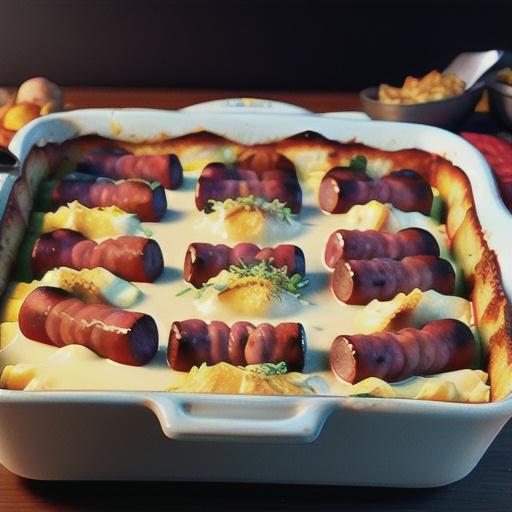 Kielbasa and Potato Bake