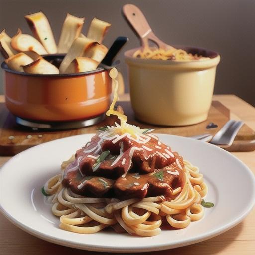 Baked Spaghetti with Venison