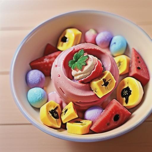 Watermelon Ice Cream (Sugar-Free)