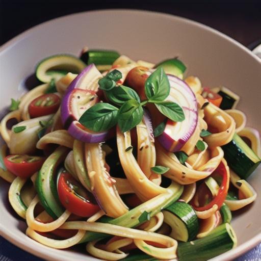 Fettuccini with Zucchini