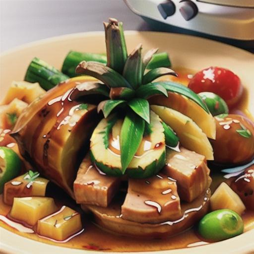 Slow Cooker Pineapple-Teriyaki Pork Chops