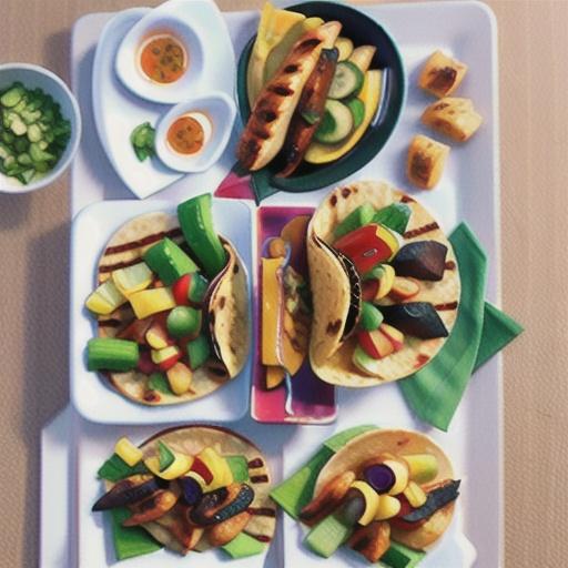 Spicy Grilled Chicken Tacos