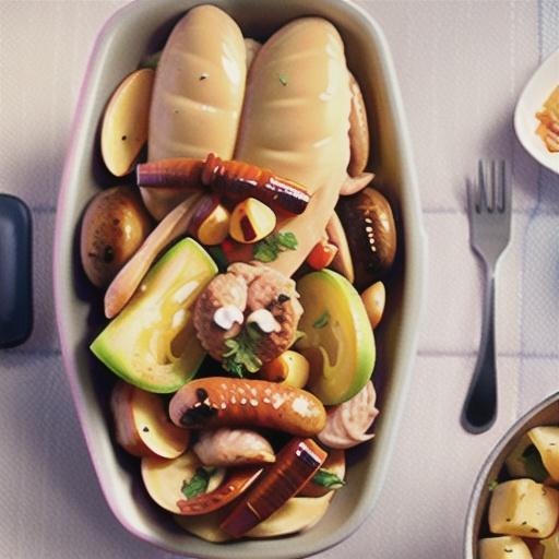 One-Pot Chicken, Sausage and Sauerkraut