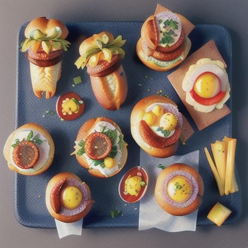 Sausage and egg cob sliders recipe