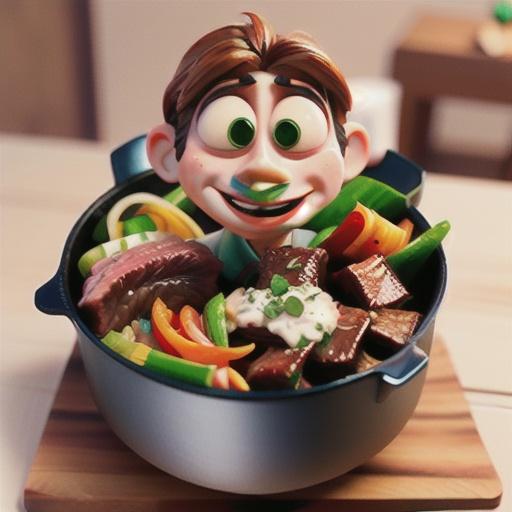 Korean barbecue beef