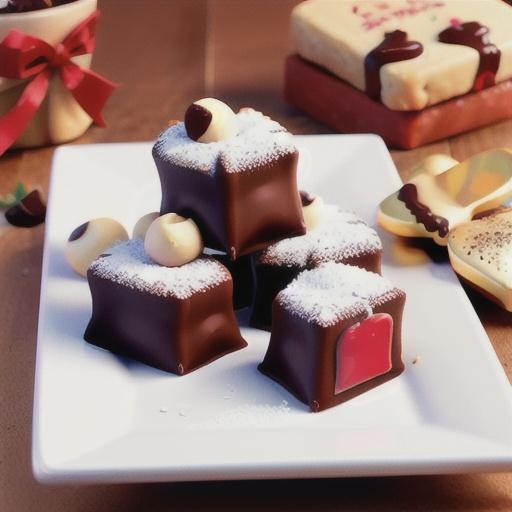 Chocolate shortbread