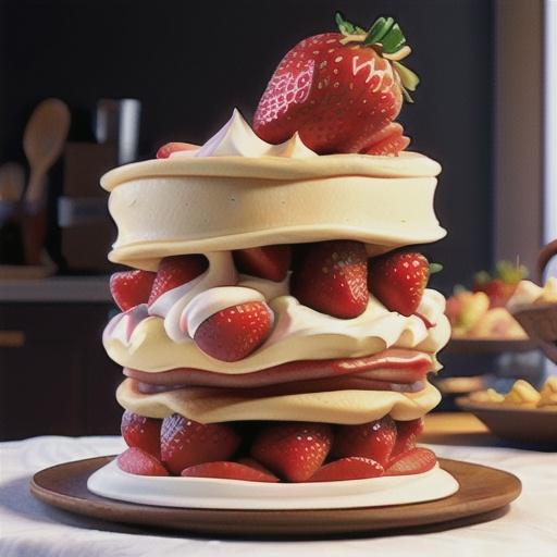 Chef John's Strawberry Crepe Cake