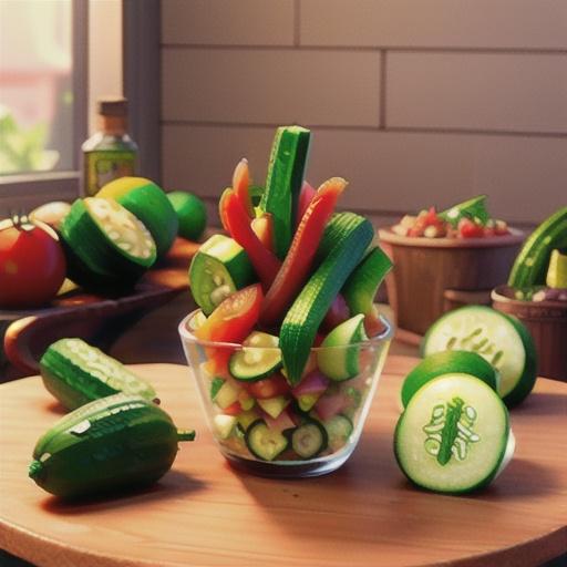 Fresh and Light Cucumber Salsa