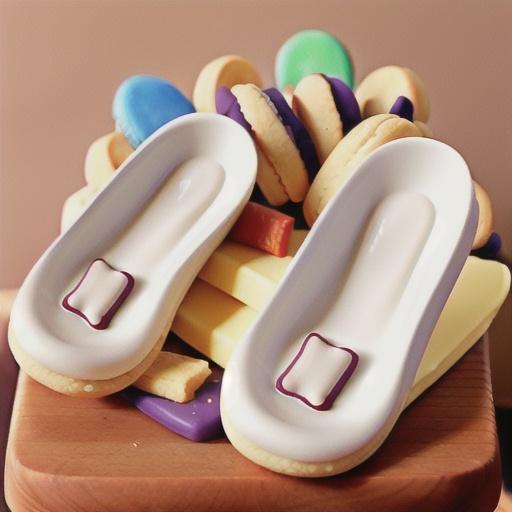 White Chocolate Slipper Cookies