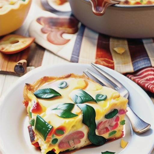 Canadian Bacon and Potato Frittata