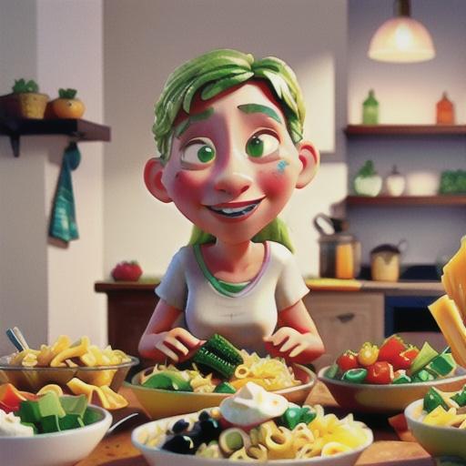 Jenny's High-Protein Pasta Salad