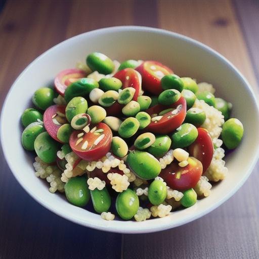 Easy Quinoa and Edamame Salad