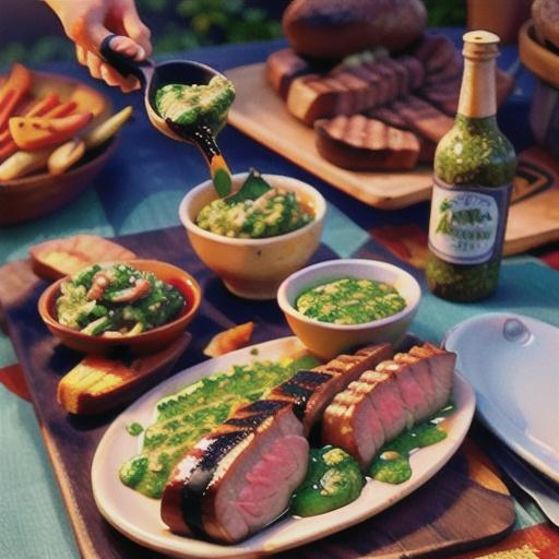 Flank Steak with Chimichurri Sauce