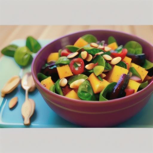 Spinach and Mango Salad