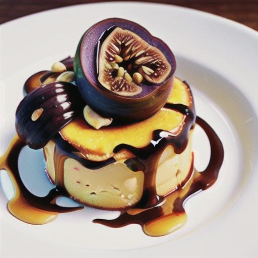 Ricotta puddings with honey figs