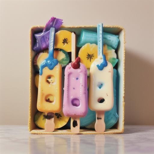 Pina colada yoghurt pops recipe