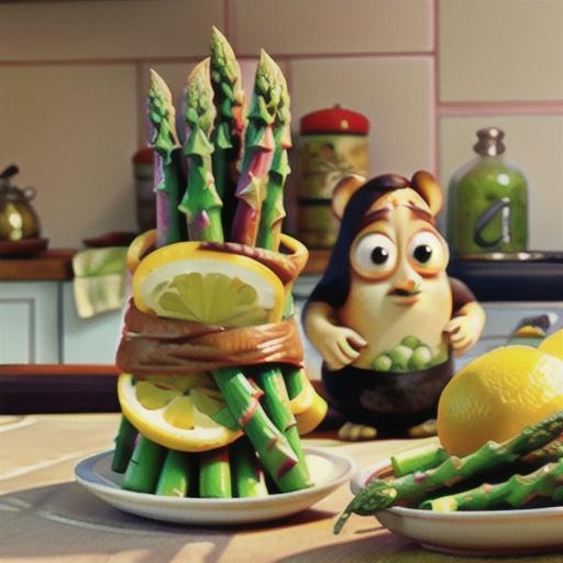 Lemon Roasted Asparagus