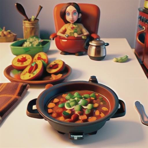 Slow Cooker Vegan Sweet Potato Chili