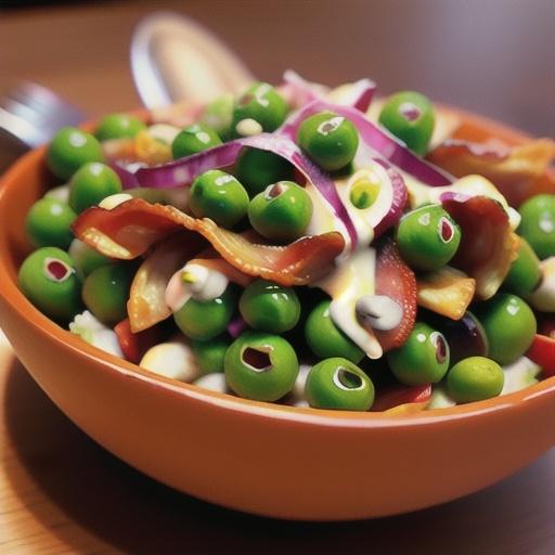 Bacon Pea Salad