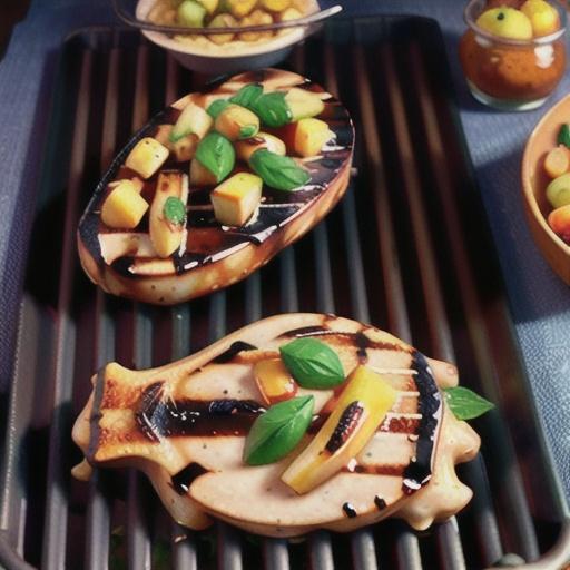 Grilled Brown Sugar Pork Chops