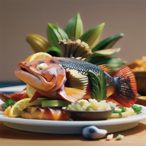 Red Snapper with Fennel and Garlic