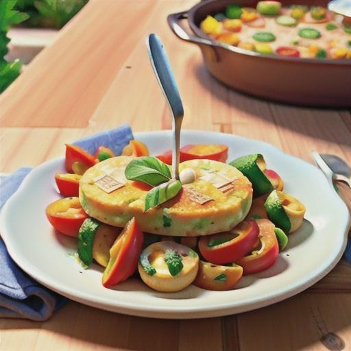 Easy Garden Bake (Cooking for 2)