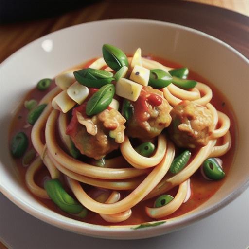 Spaghetti Sauce with Turkey Meatballs