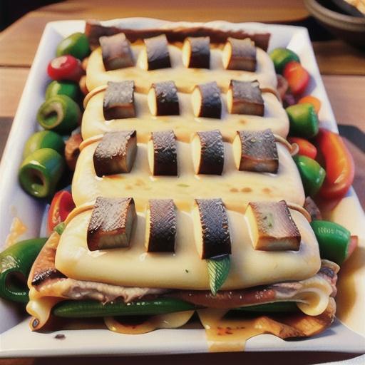Philly Cheesesteak Lasagna