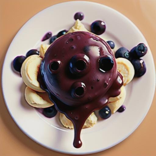 Nana's Blueberry Ice Cream Sauce