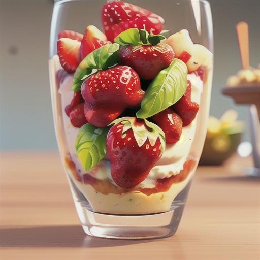 Free Form Strawberry Cheesecake