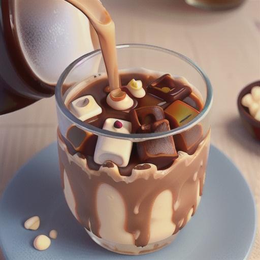 Skinny White Chocolate Caramel Iced Coffee