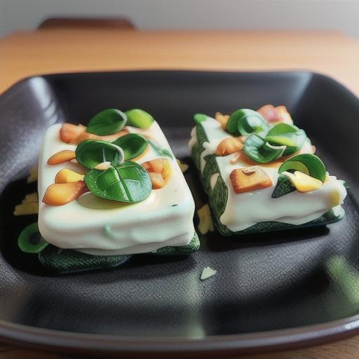 Keto Spinach Squares