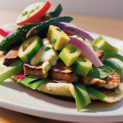 Panko-Fried Salmon Fish Tacos