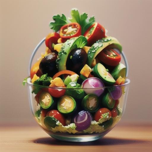 Easy green superfood salad