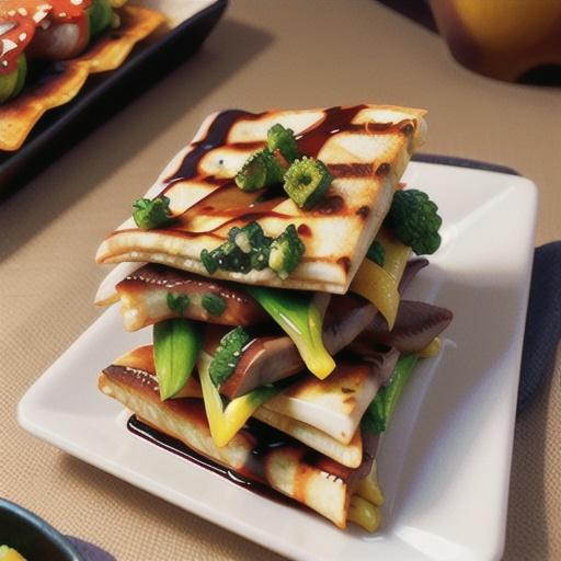 Teriyaki Steak Quesadillas