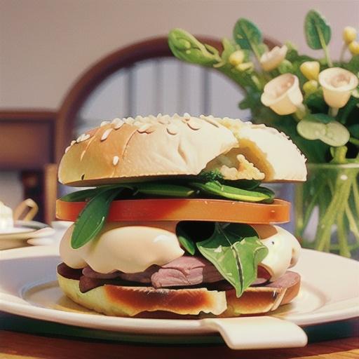 Roast beef and watercress sandwiches