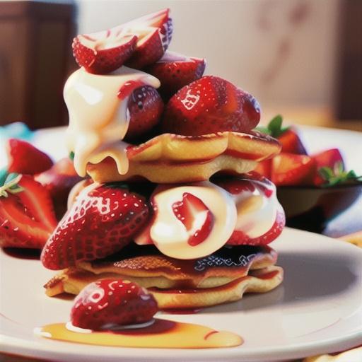 Strawberry Blintzes