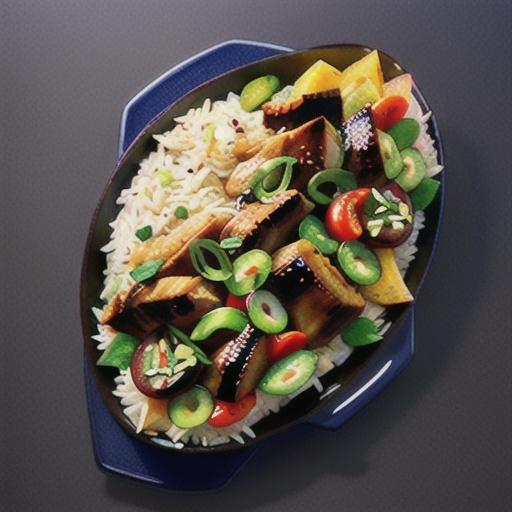 Teriyaki chicken and rice tray bake recipe