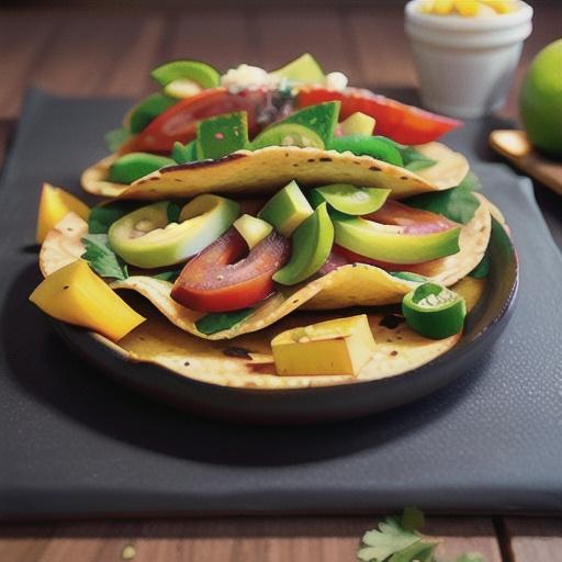 Mango Tofu Tacos