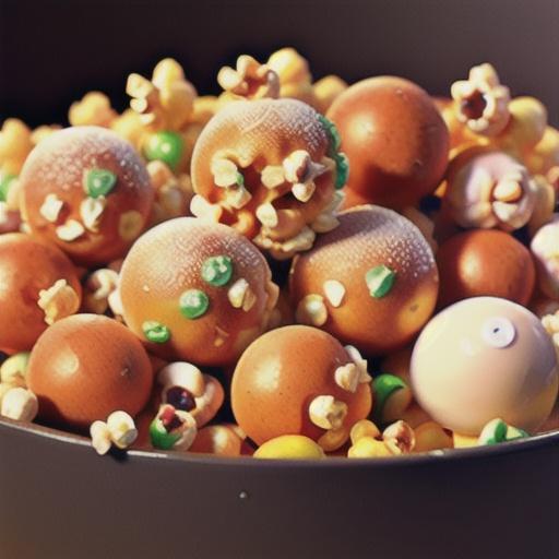 Gelatin-Flavored Popcorn