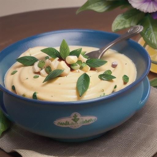 Kohlrabi in Lemon-Cream Sauce