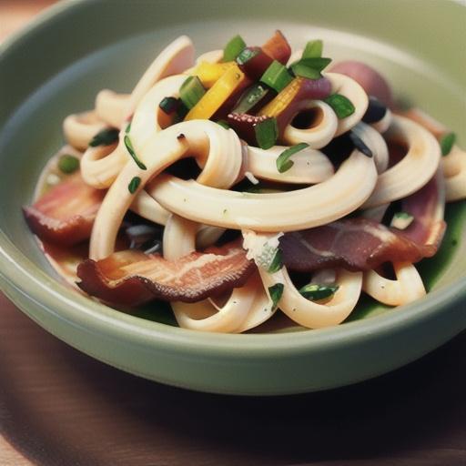 Italian Carbonara with Bacon