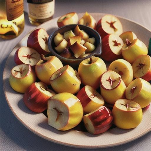 Bourbon Fried Apples