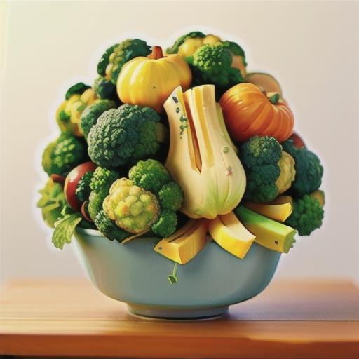 Cauliflower and Broccoli with Fresh Herb Butter