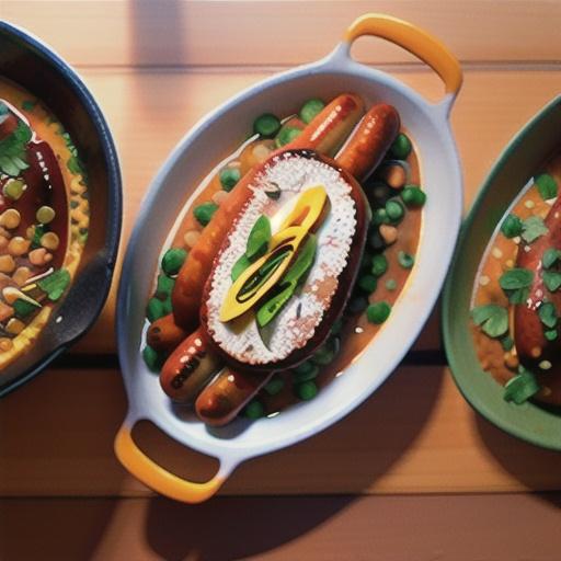 Sausage and Lentils